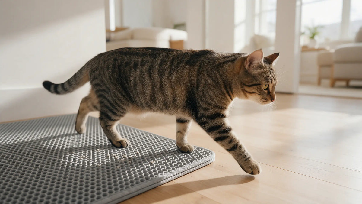 How to Stop Cat Litter From Tracking All Over Your House Wagbase