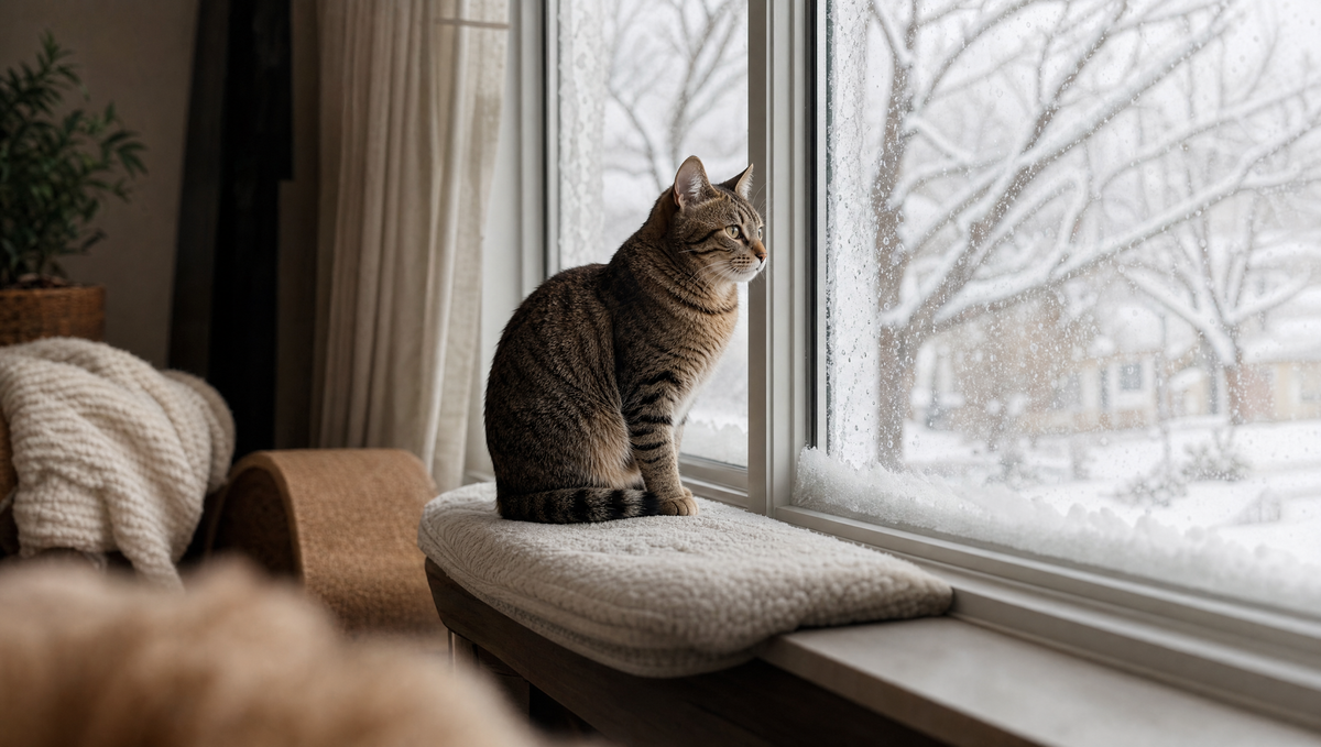 Keeping an Indoor Cat Busy Through a Canadian Winter Wagbase