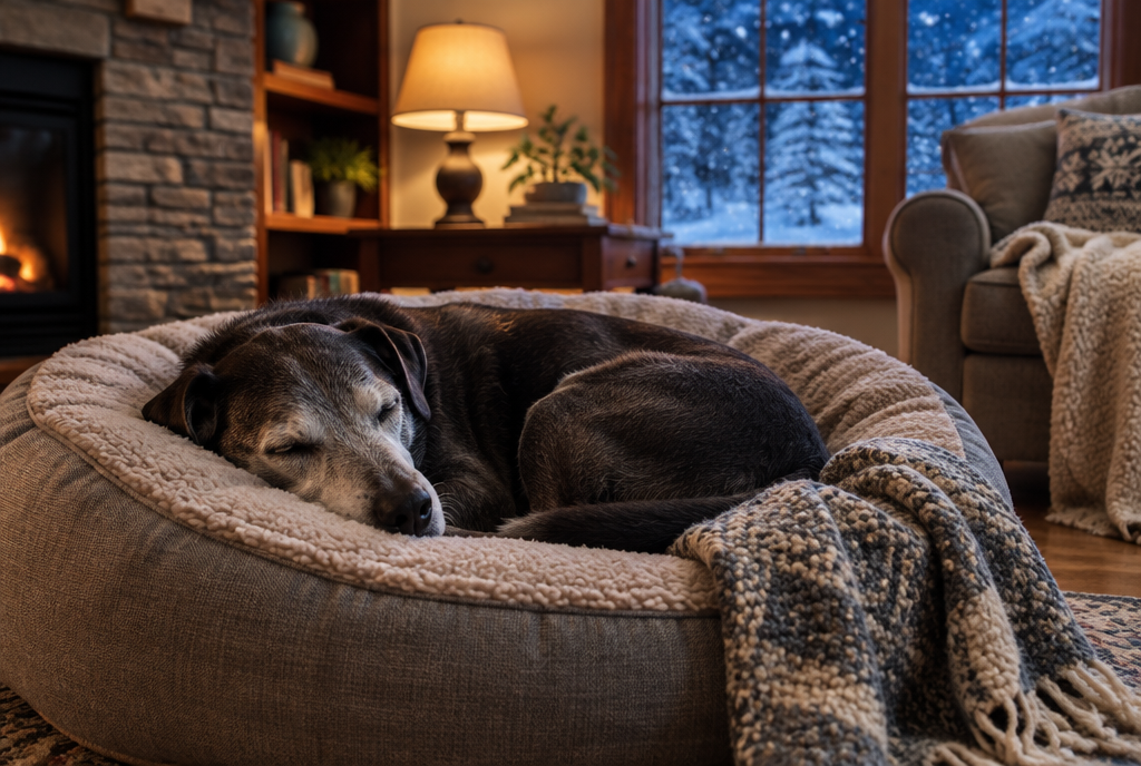Is Your Dog Cold at Night? Keeping Them Warm Indoors This Winter | Wagbase
