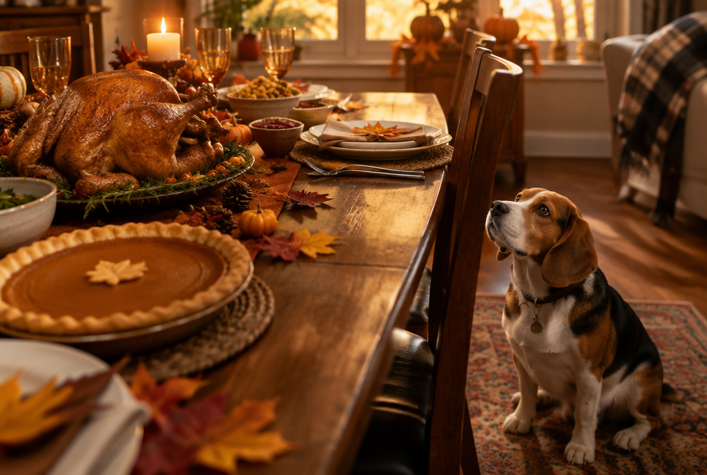 Thanksgiving Dinner and Your Dog: What's Safe to Share and What Isn't | Wagbase