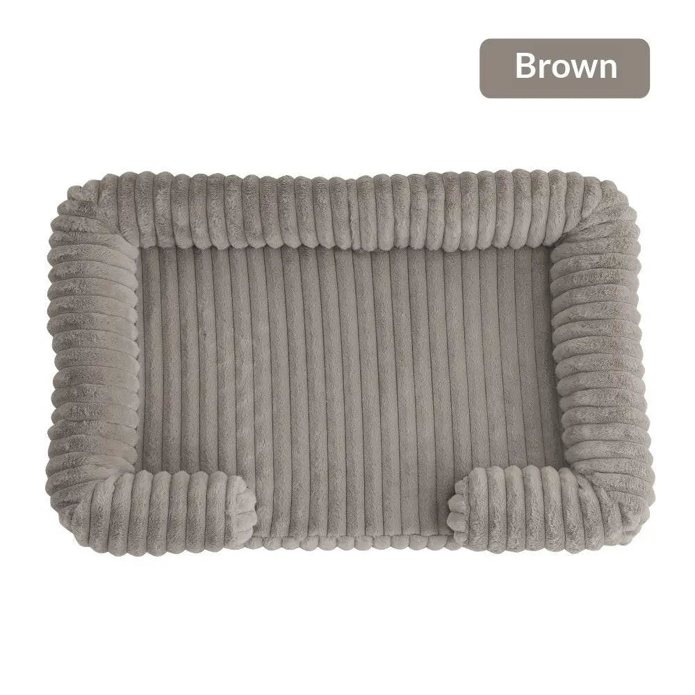 Warm Dog Bed: Machine Washable Pet Mat for Dogs & Cats, 5 Sizes Wagbase