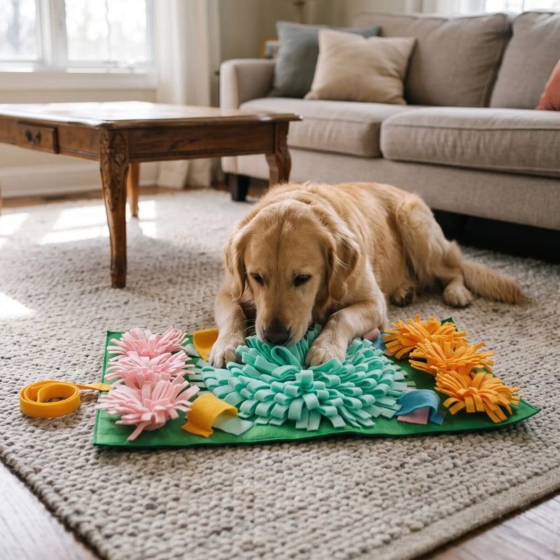 Dog Snuffle Mat: Slow Feeder & Mental Enrichment Toy for Dogs Wagbase