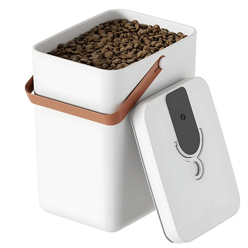 Vacuum Sealed Pet Food Container: Airtight Kibble Storage for Cats & Dogs Wagbase
