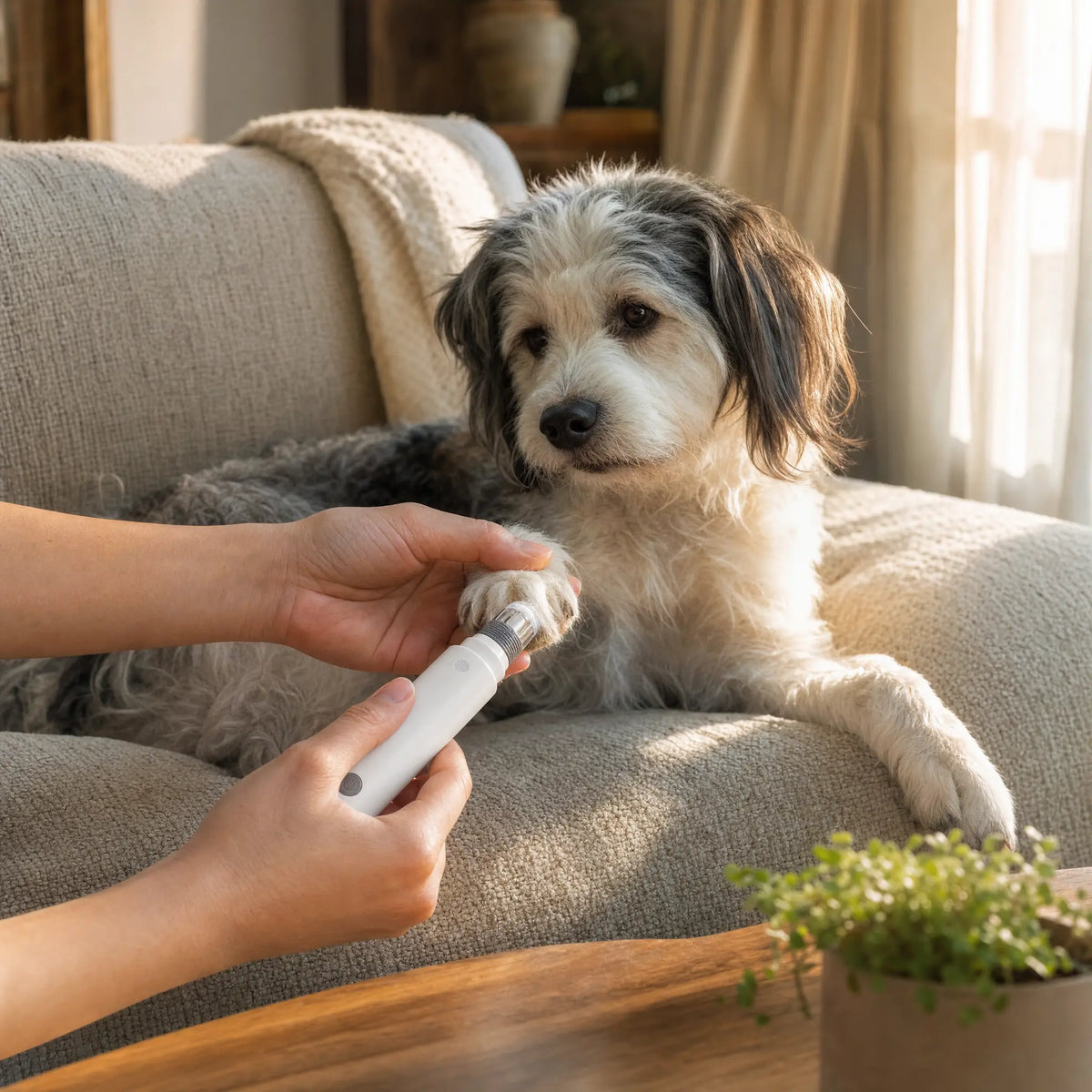 Pet Nail Grinder: Electric Nail Trimmer for Cats & Dogs Wagbase