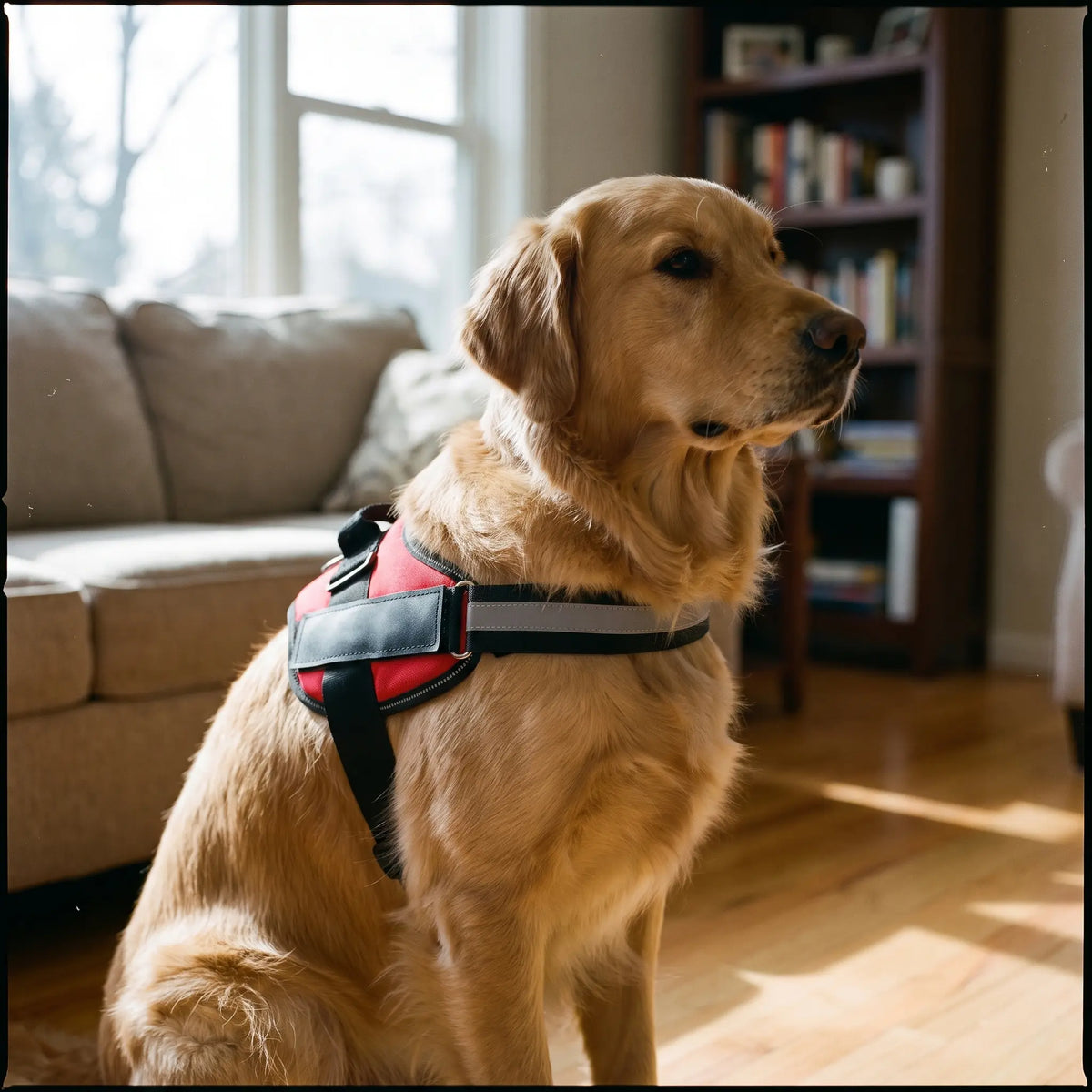 No-Pull Reflective Dog Harness: Adjustable, Sizes XXXS to XXL Wagbase