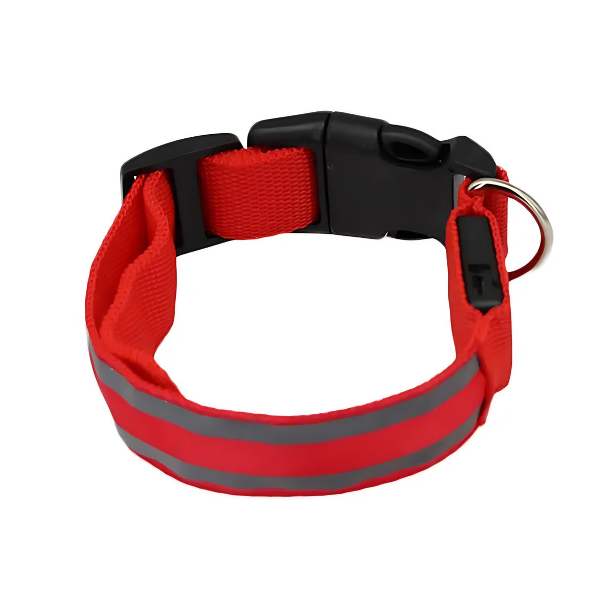 LED Light-Up Dog Collar: USB Rechargeable, Sizes XS to XL Wagbase