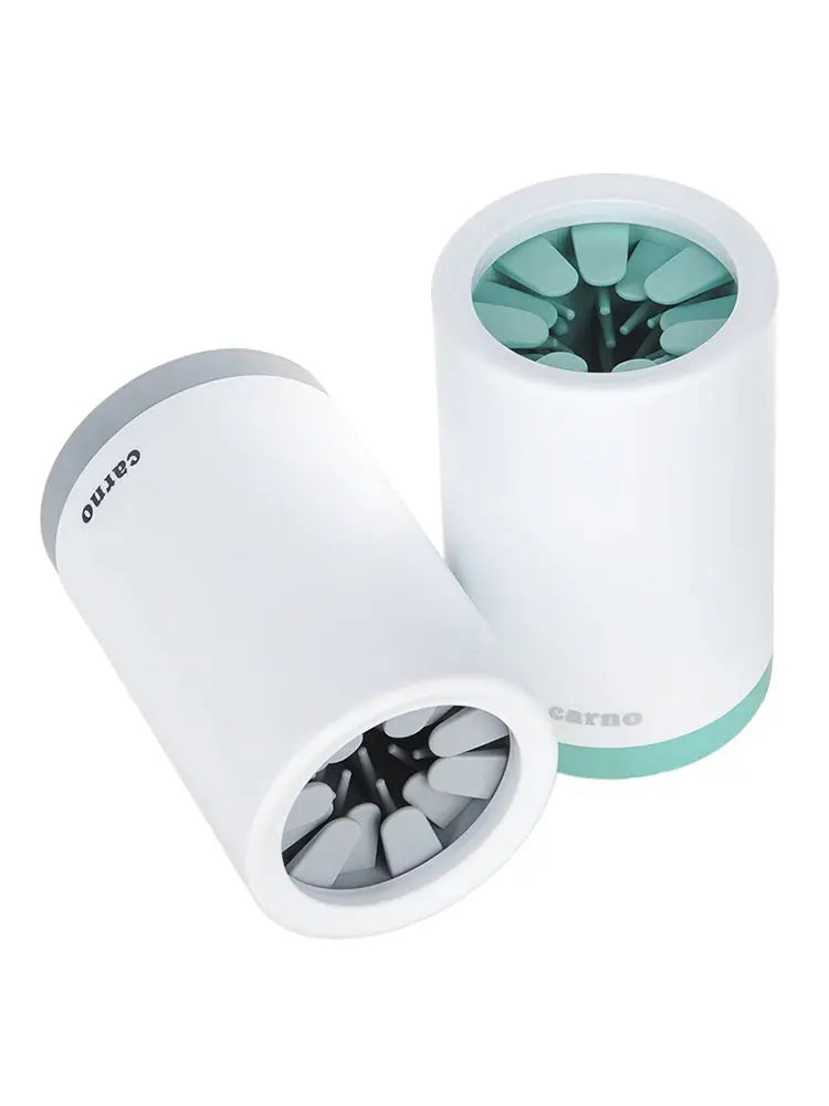 Dog Paw Cleaner Cup: Muddy Paw Washer with Soft Silicone Bristles Wagbase