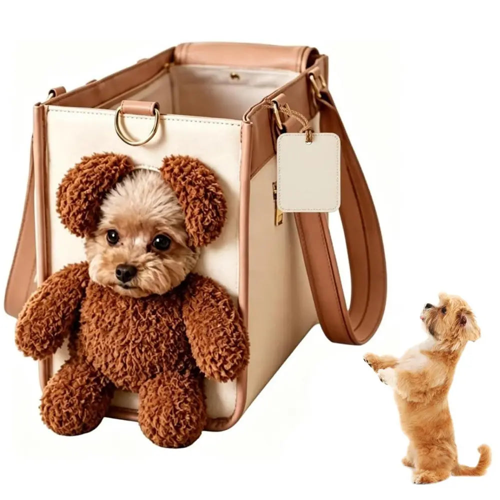 Pet Carrier Tote Bag for Cats & Small Dogs: Soft-Sided Travel Carrier Wagbase