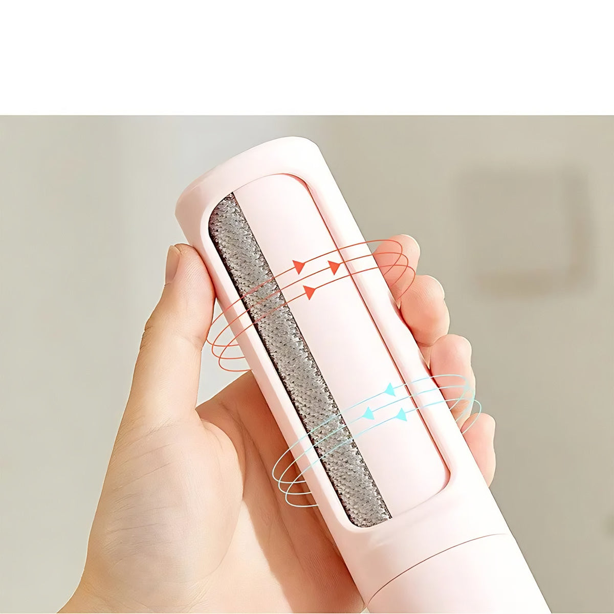 Reusable Pet Hair Remover Brush: Self-Cleaning Lint & Fur Remover Wagbase