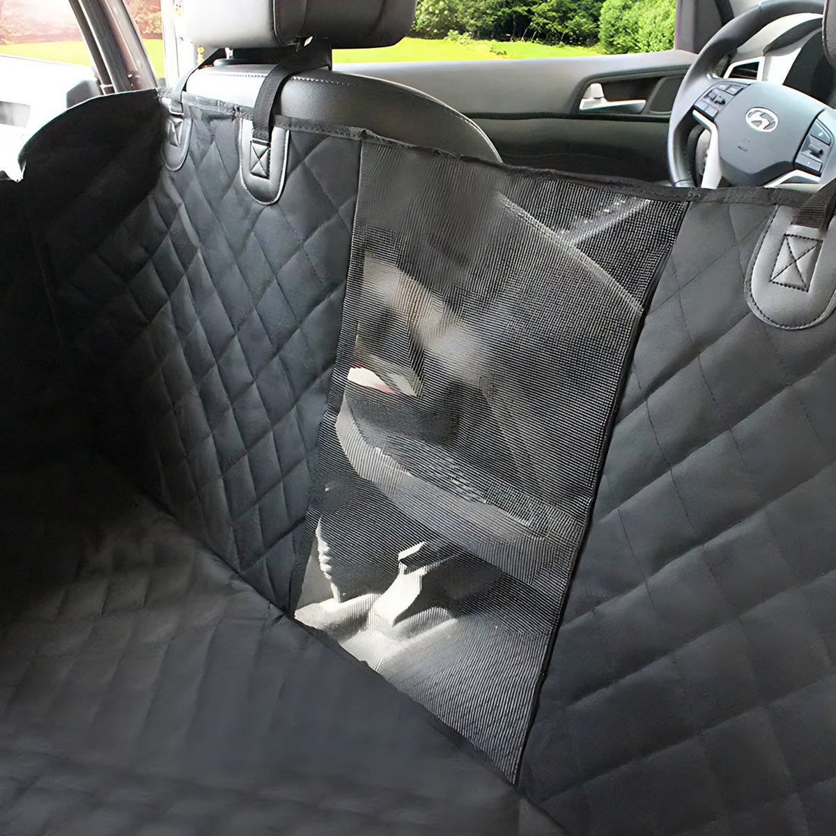 Waterproof Dog Car Seat Cover: Scratch-Resistant Back Seat Protector Wagbase