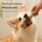 Wagbase natural pine wood chew bone for dogs