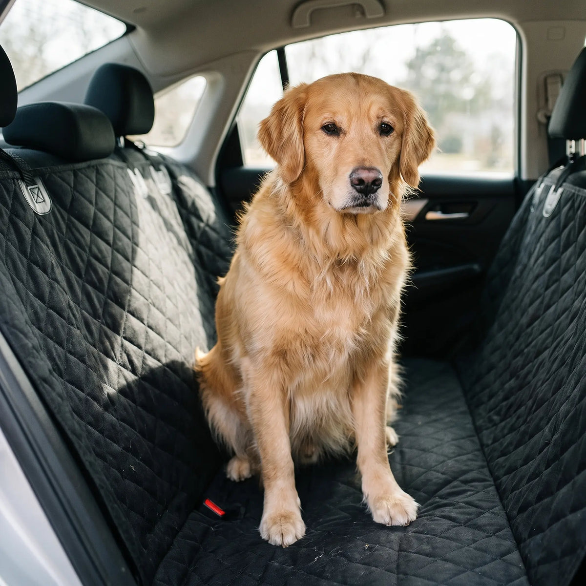 Waterproof Dog Car Seat Cover: Scratch-Resistant Back Seat Protector Wagbase